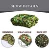 Shade Netting For Plants Camouflage Net Military Sunscreen Nets For Camping Hunting Blind, Sun Shade Sail Privacy Netting 3.2x3.2ft 4.9x16.4ft 4.9x32.8ft 9.8x11.5ft 16.4x19.7ft 39.3x65.6ft(Color:Black view 2