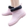 Short Rain Boots for Women,Waterproof Rubber Boots Lightweight Garden Boots With Detachable lining,Garden Ankle Boots Short Water Boots Anti-Slip Fishing Boots Ankle Rain Shoes for Outdoor Work view 3