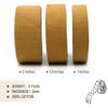2" & 1.5'' & 1" Cotton Webbing - 5 Yards - 50+ Colors -%100 Natural Cotton - Turkish Woven - Heavy Duty 1 Inch 1.5 Inch 2 Inch Webbing for Sewing Straps Bag Climbing Indoors Craft DIY 11135 view 2