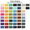 2" & 1.5'' & 1" Cotton Webbing - 5 Yards - 50+ Colors -%100 Natural Cotton - Turkish Woven - Heavy Duty 1 Inch 1.5 Inch 2 Inch Webbing for Sewing Straps Bag Climbing Indoors Craft DIY 11135 view 3