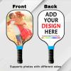 Custom Pickleball Paddles Personalized Pickleballs Paddles with Comfort Grip Customized Photo Text Logo Paddles Gifts for Beginners - Double Sided Print view 3