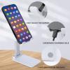 911 Dispatcher Heart Thin Gold Line Cell Phone Stand Foldable Phone Holder Adjustable Phone Stand Desk Accessories view 4
