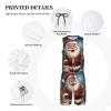 NONHAI Mens Basketball Jerseys Santa Christmas Zoom Uniform Suit Mesh Sports Jersey Outfits T-Shirt and Short Sets Black, 3X-Large view 4