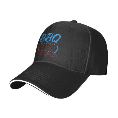BBQ Beer Freedom Baseball Cap Women Men Hats Adjustable Truck Driver Sun Hat Dad Baseball Caps Black