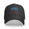BBQ Beer Freedom Baseball Cap Women Men Hats Adjustable Truck Driver Sun Hat Dad Baseball Caps Black view 2