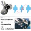 AQUAMAN OEM Upgrade Stainless Propeller for Suzuki Outboard Motor 20-30HP,10 Spline(10 1/4x12) view 4
