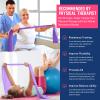 WALITO Resistance Bands for Working Out, Exercise Bands for Women and Men, Workout Bands for Physical Therapy, Stretch, Recovery, Pilates, Rehab, Strength Training and Home Gym view 4