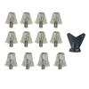 Aymzbd 12Pcs Soccer Football Boot Spikes Rugby Boots M5 Non Slip Football Cleats with Wrench for Athletic Sneakers view 1