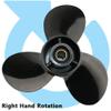 AQUAMAN OEM Upgrade Aluminum Propeller for Suzuki Outboard Motor 20-30HP,10 Spline(10 1/4x11) view 2
