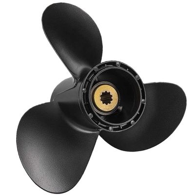 AQUAMAN Boat Aluminum Alloy Propeller 9 1/4 x 9 for Suzuki Outboard DT DF 9.9HP 15HP 20HP Motor Engine,10 Spline Tooth