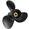 AQUAMAN Boat Aluminum Alloy Propeller 9 1/4 x 9 for Suzuki Outboard DT DF 9.9HP 15HP 20HP Motor Engine,10 Spline Tooth view 1