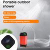 ACAGALA Portable Shower for Camping Electric Shower Pump IPX7 Waterproof with Digital Display for Camping Hiking Backpacking Travel Beach Pet Watering view 2