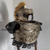 Medieval Brass Big Eagle Armor Roman Cuirass Reenactment Breastplate 18g Steel Breastplate with Helmet Halloween Costume view 2