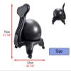 CMYUN Yoga Ball Chair Ergonomic Exercise Ball Chair, Stability Yoga Ball Chair for Office, Comfort Balance Ball Seat for Adults Kids Pregnancy, Relieve Back Pain view 2