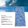 Heayzoki Surfboard Traction Pad, Surfing Board Grip Pad Anti Slip, DIY Trimmable EVA Foam Riding Board Traction Pad for Surfboard (Blue) view 3