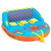 Goplus Inflatable Towable Tubes for Boating, 1-2/1-3 Riders Water Sport Towables for Boat to Pull, Sofa Style Boat Tube with Drainage, Dual Front and Back Tow Points (Light Blue, 1-3 Person) view 1