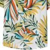Boys' Button-Down Shirts, Kids Boys 3D Print Hawaii Shirt Tropical Button Down Dress Shirt for 1 to 8 (E-A, 3-6 Months) view 3