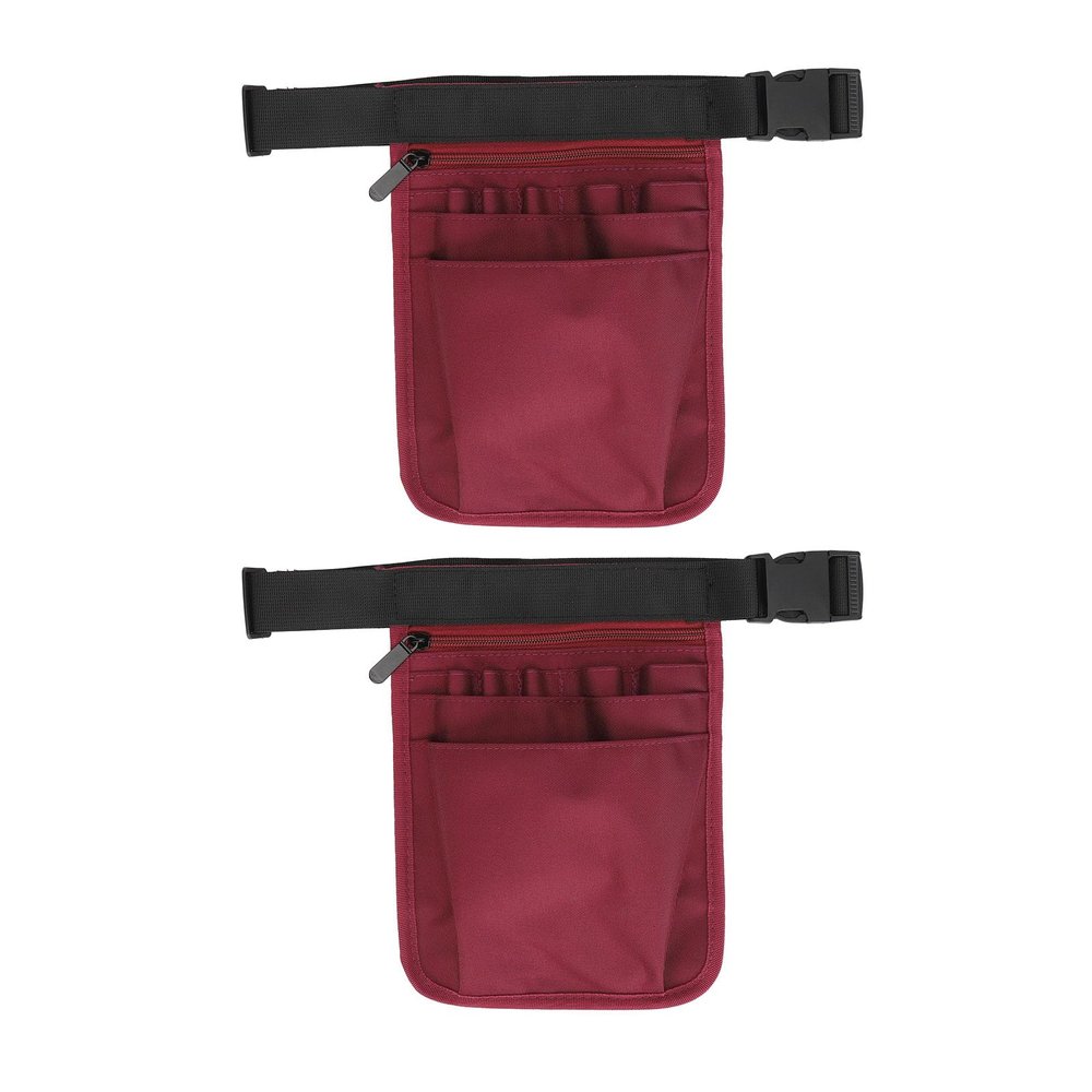2Pcs Nursing Fanny Pack, Nurse Bag, Nurse Pouch, Waist Organizer for Nurses, Nurse Utility Organizer, Tear Nurse Fanny Pack for Hospital Nursing