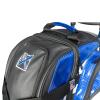 KR Strikeforce Cruiser Lux Double Bowling Ball Roller Bag with Upper Shoe Compartment and Side Accessory Pouch (Blue) view 4