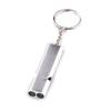 CTFRQC 2 Count Emergency Whistles Lifeguard Safety Whistle with Lanyard and Keychain for Outdoor Camping Hiking Boating Hunting Fishing Kayak Kids Rescue Signaling Loud Survival Whistle (Silver) view 3
