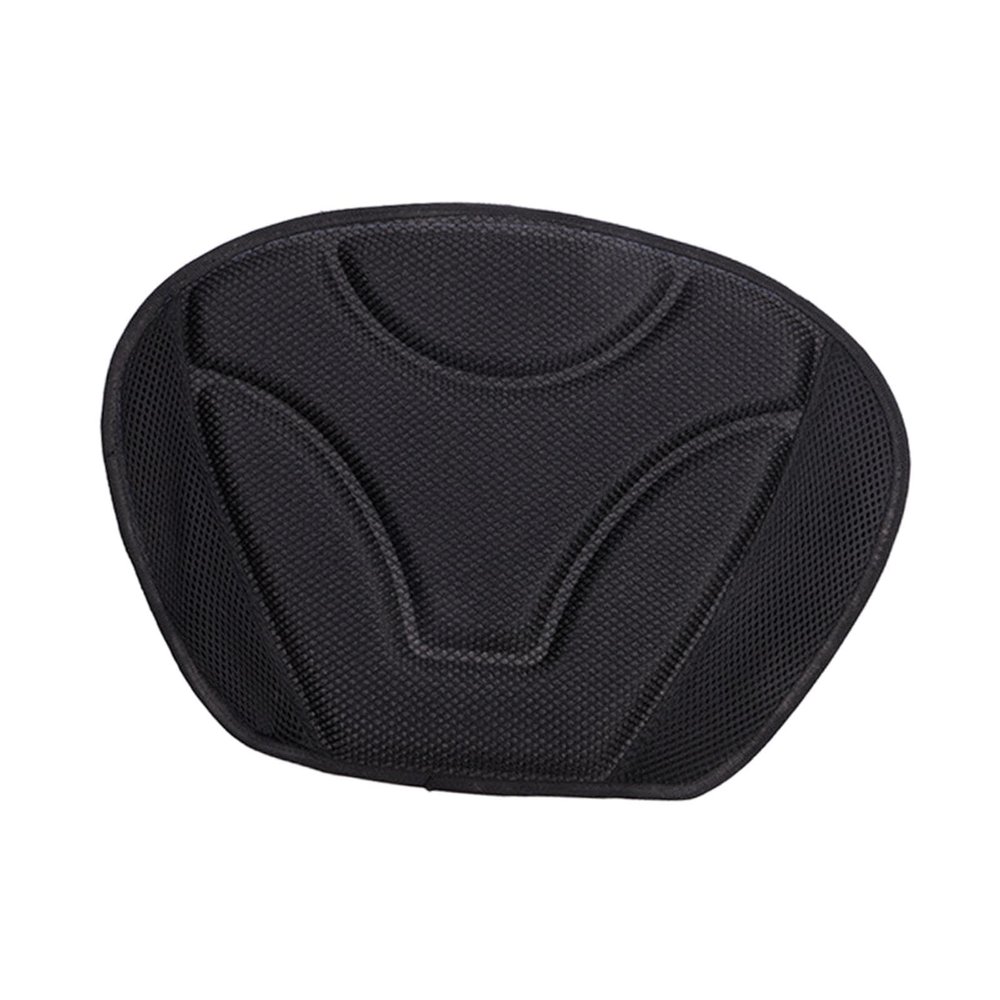 Aosekaa Kayak Back Cushion Kayak Backrest Thick Black Padded Replacement EVA Kayak Seat Pad Kayak Back Pad, 15 inch x 11 inch