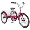 DoCred Adult Tricycles, 3 Wheel Bikes for Adults 20/24/26 inch 7 Speed Adult Trikes Bicycles Cruise Trike with Shopping Basket for Seniors, Women, Men view 1