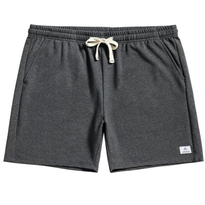 AODULO Mens Sweat Shorts 7 inch Casual Lounge Cotton Shorts Comfy Summer Yoga Jogger Drawstring Elastic Waist Big Tall Sleep Pocket