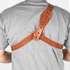 Nehir Holster for Desert Eagle 50 AE Genuine Leather Chest Gun Holster (Brown Right Hand) view 4