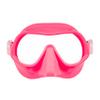 SCUBAPRO Steel Pro Scuba Diving Mask for Freediving, with Single Lens and Frameless, Low Volume Design, Pink view 2