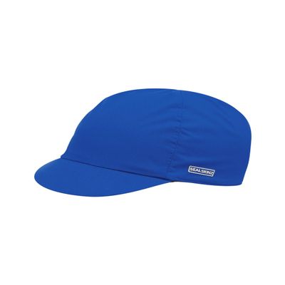 SEALSKINZ Unisex Trunch Waterproof All Weather Cycle Cap, S/M, Blue