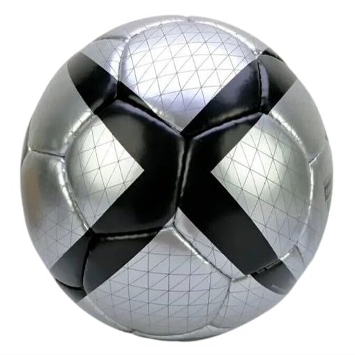 NineFit Basics World Cup 2004 Portugal Replica Euro Official Match Famous Football/Soccer Ball (Size 5) KL370, Grey