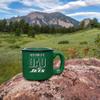Rico Industries NFL Football New York Jets Dad 12oz Laser Engraved Campfire Mug view 2