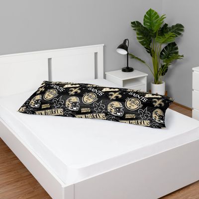 FOCO New Orleans Saints NFL Printed Plush Body Pillow