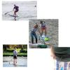 Tqyijhy Waist Belt Leash with Paddle Board Coiled Leash for Stand Up Paddle Board Adjustable Quick Release Surfboard Waist Leash Adjustable Waist Rope Belt Leash, Black view 2