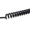 Tqyijhy Waist Belt Leash with Paddle Board Coiled Leash for Stand Up Paddle Board Adjustable Quick Release Surfboard Waist Leash Adjustable Waist Rope Belt Leash, Black view 4