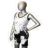 Matman USA The Splatter Women's Wrestling Singlet (Black, 3X-Large) view 2