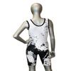 Matman USA The Splatter Women's Wrestling Singlet (Black, 3X-Large) view 4