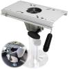 Boat Seat Pedestal (Fore & Aft Seat Slide with Secure Locking Seat Mount) Strong Aluminum Boat Seat Mount with Slide Fits 2-7/8 Inch Diameter Pedestal Post Suitable for Fishing and Boating Enthusiasts view 2