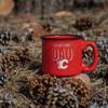 Rico Industries NHL Hockey Calgary Flames Dad 12oz Laser Engraved Campfire Mug view 3