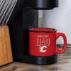 Rico Industries NHL Hockey Calgary Flames Dad 12oz Laser Engraved Campfire Mug view 4