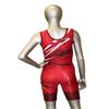 Matman USA The Breakdown Tournament Women's Wrestling Singlet (Red, 3X-Large) view 4