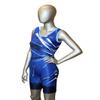 Matman USA The Breakdown Tournament Women's Wrestling Singlet (Blue, XX-Small) view 2