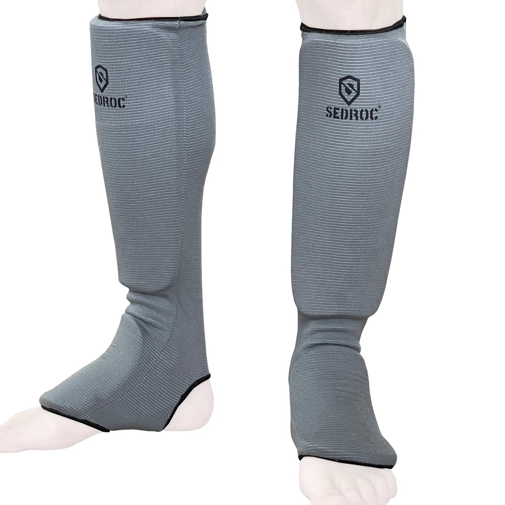 Sedroc Elite Shin Instep Guards Leg and Foot Pads (XS/Child)