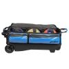 KR Strikeforce Konvoy Triple Roller with 5" Smooth KRuze Wheels (Black/Caribbean Blue) view 3