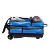 KR Strikeforce Konvoy Triple Roller with 5" Smooth KRuze Wheels (Black/Caribbean Blue) view 4