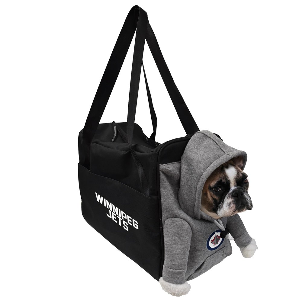 Littlearth NHL Furry Fan Pet Carrier Winnipeg Jets