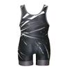 Matman USA The Breakdown Tournament Men's Wrestling Singlet (Black, 6X-Small) view 3