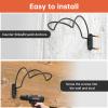 Yuleimy Helmet Wall Mount Display Rack, Hat Holder, 4 Pack view 4