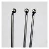 XBLYDXS 36pcs 14g Diameter 2.0mm Titanium Alloy Material Sliver Color Fit for Bicycle Wheel Spokes Super Light J-Bend Round Body Mountain Bike Spokes (Color : Length 260mm) view 2