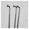 XBLYDXS 36pcs 14g Diameter 2.0mm Titanium Alloy Material Sliver Color Fit for Bicycle Wheel Spokes Super Light J-Bend Round Body Mountain Bike Spokes (Color : Length 260mm) view 3